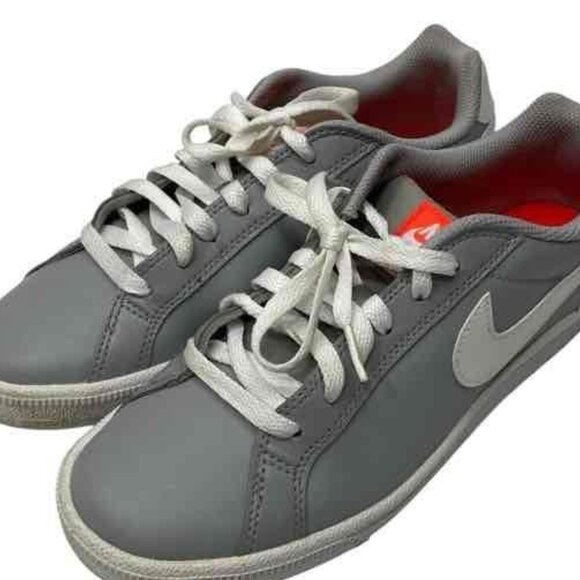 Nike Court Majestic Grey/White Low Top Sneakers- Sz 8 Womens - Picture 3 of 8